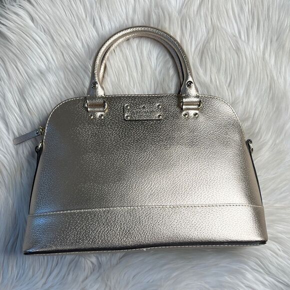 Kate Spade Wellesley Rachelle Rose Gold Purse - Picture 10 of 10